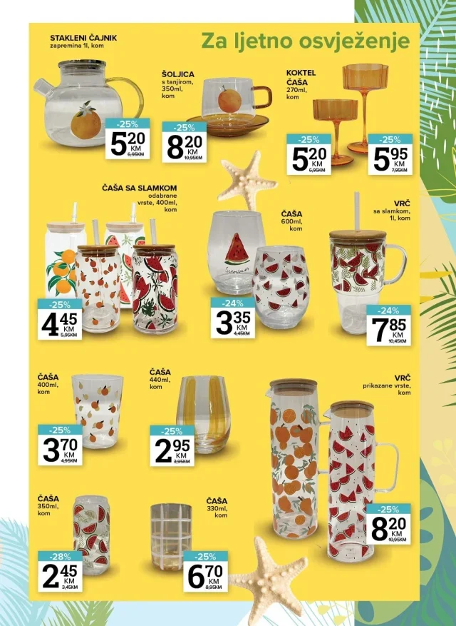 Konzum i Mercator: Ljeto (od 14.05. do 31.05.2026)
