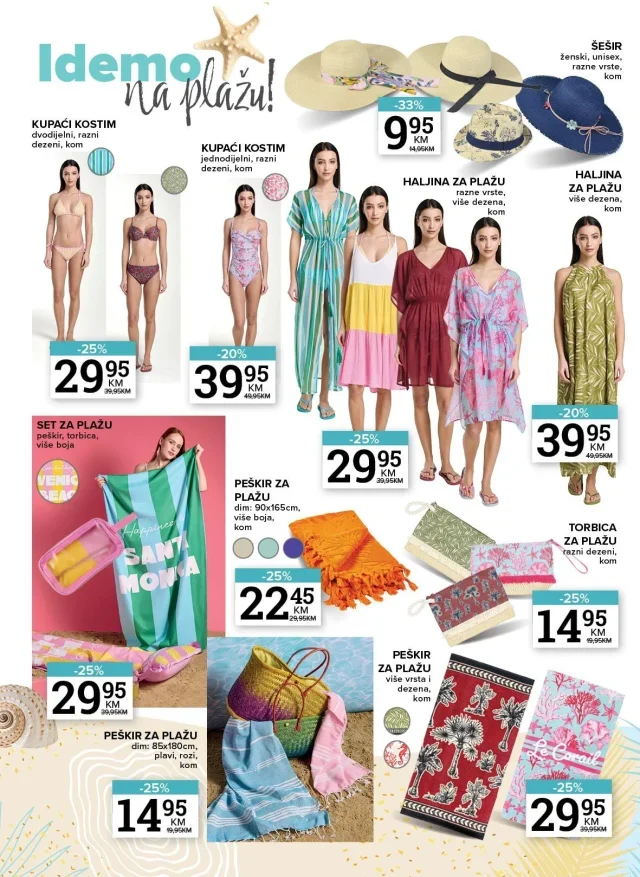 Konzum i Mercator: Ljeto (od 14.05. do 31.05.2026)