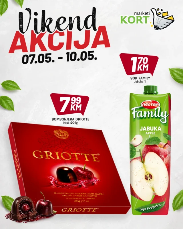 Kort marketi: Vikend akcija