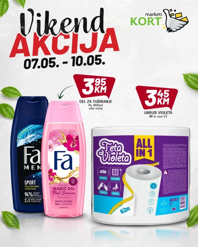 Kort marketi: Vikend akcija