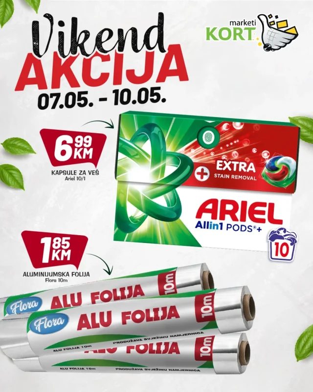 Kort marketi: Vikend akcija