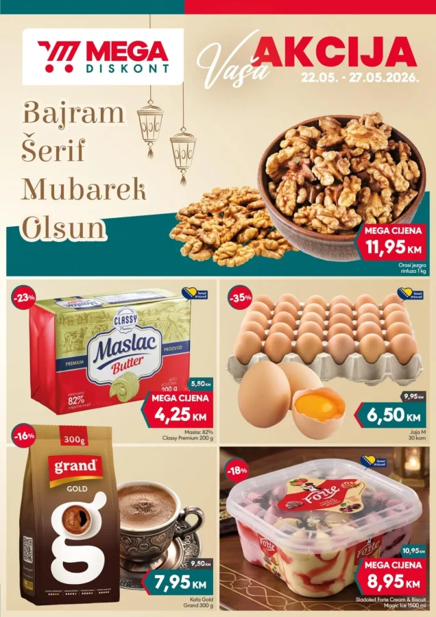 Mega diskont: Bajramska akcija - Slika 1 Mega diskont: Bajramska akcija