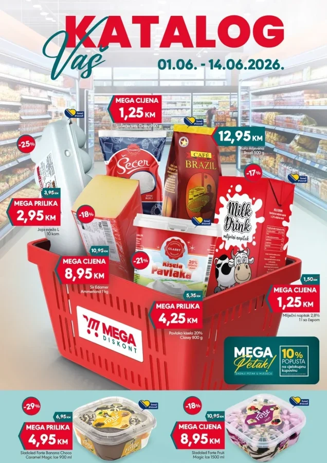 Mega diskont: Katalog (od 01.06. do 14.06.2026)