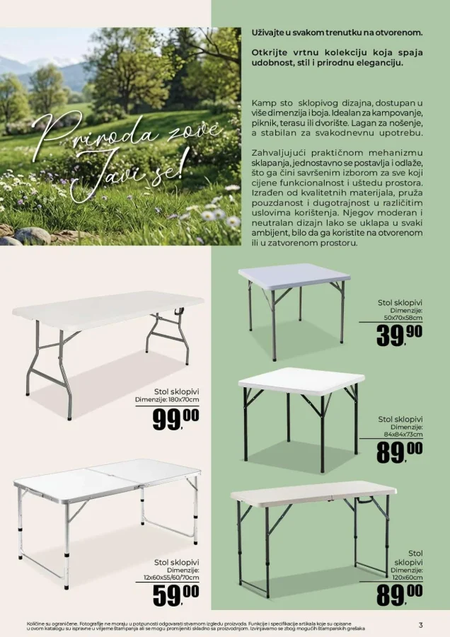 Robot: Katalog vrtni namještaj