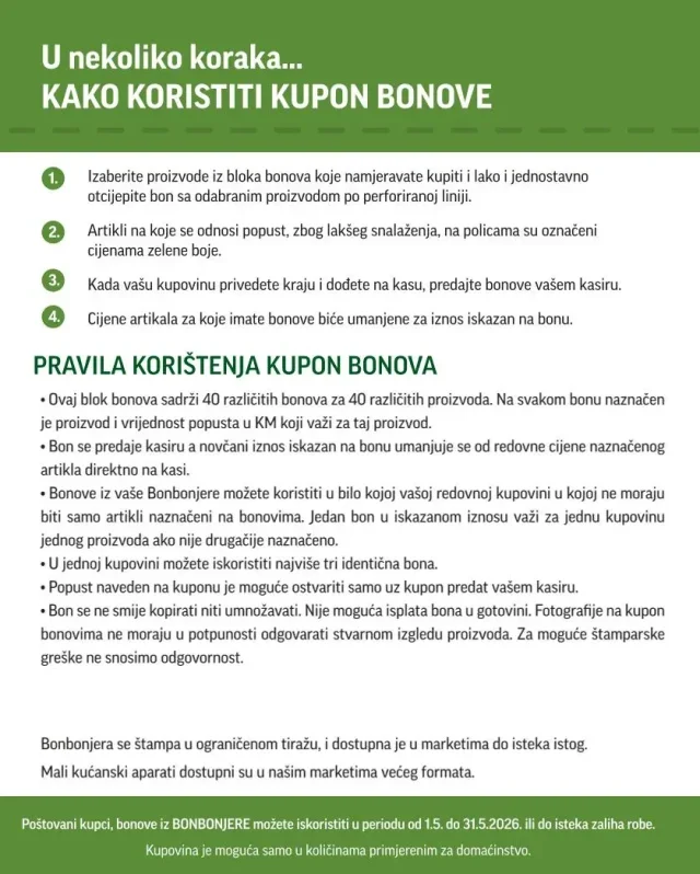 Tropic i Moj Market: Super BONbonjera (od 01.05. do 31.05.2026)
