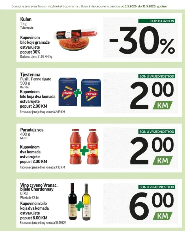 Tropic i Moj Market: Super BONbonjera (od 01.05. do 31.05.2026)