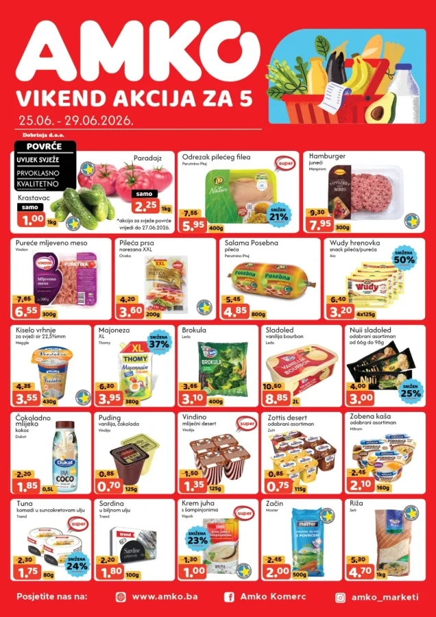 Amko: Vikend akcija (od 25.06. do 29.06.2026)