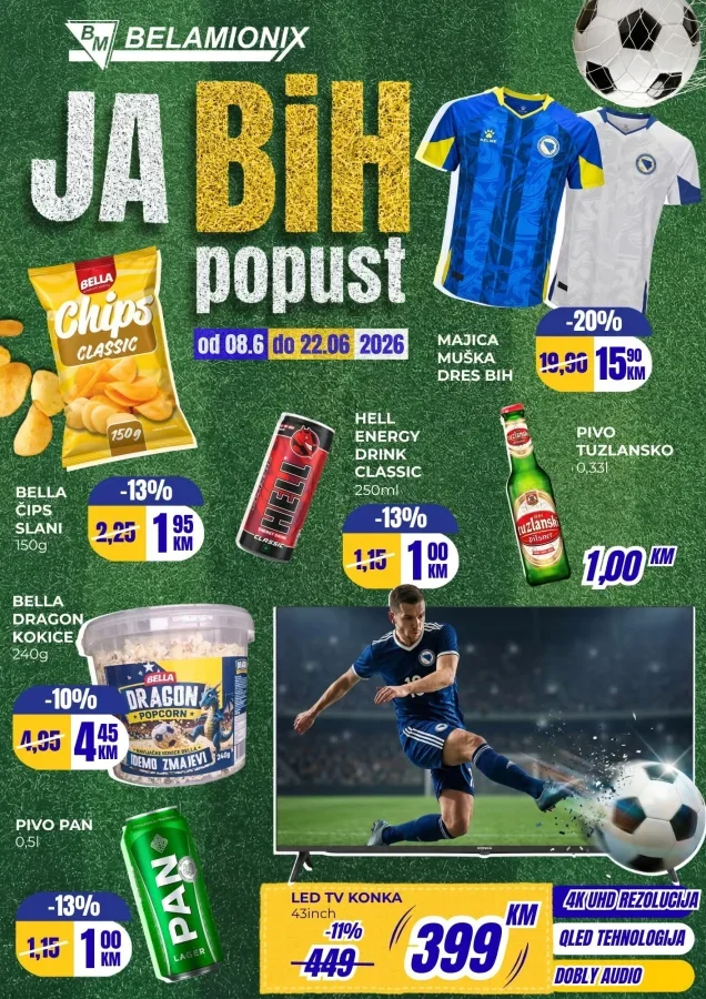 Belamionix: Ja BiH popust (od 08.06. do 22.06.2026)