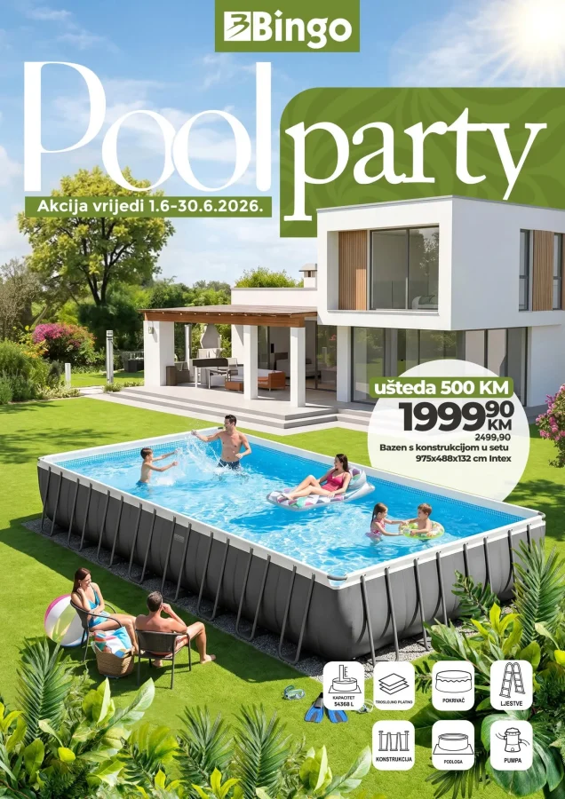 Bingo: Pool party - Slika 1 Bingo: Pool party