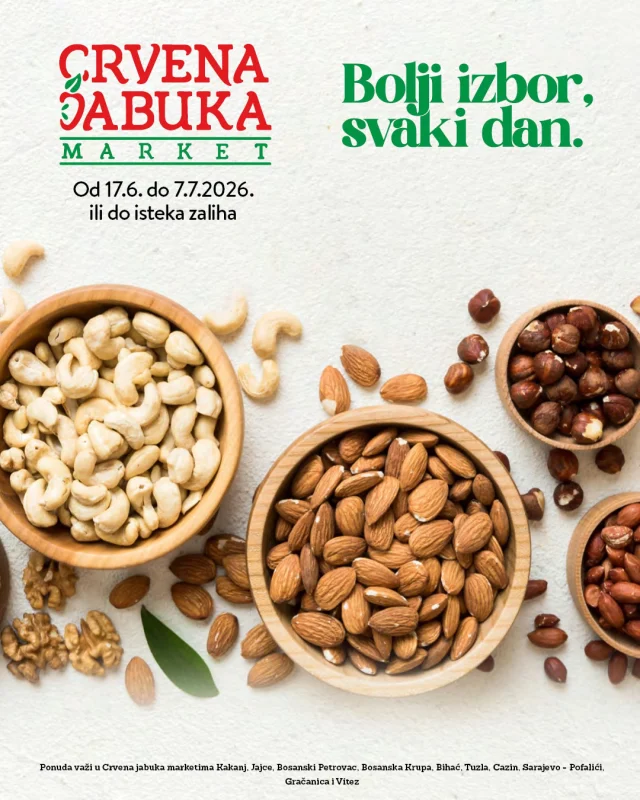 Crvena jabuka: Katalog (od 17.06. do 07.07.2026)