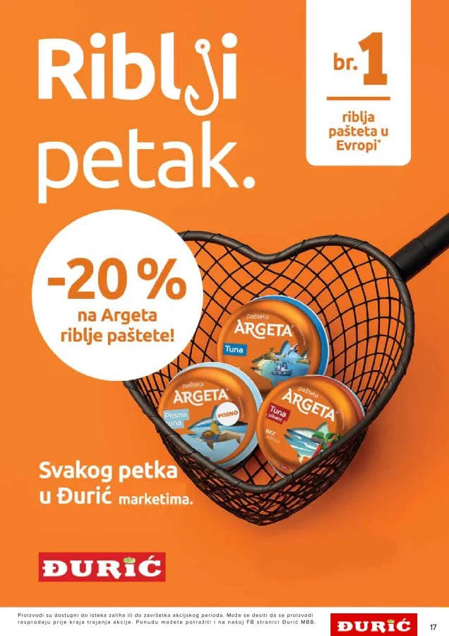 Đurić: Akcijski katalog