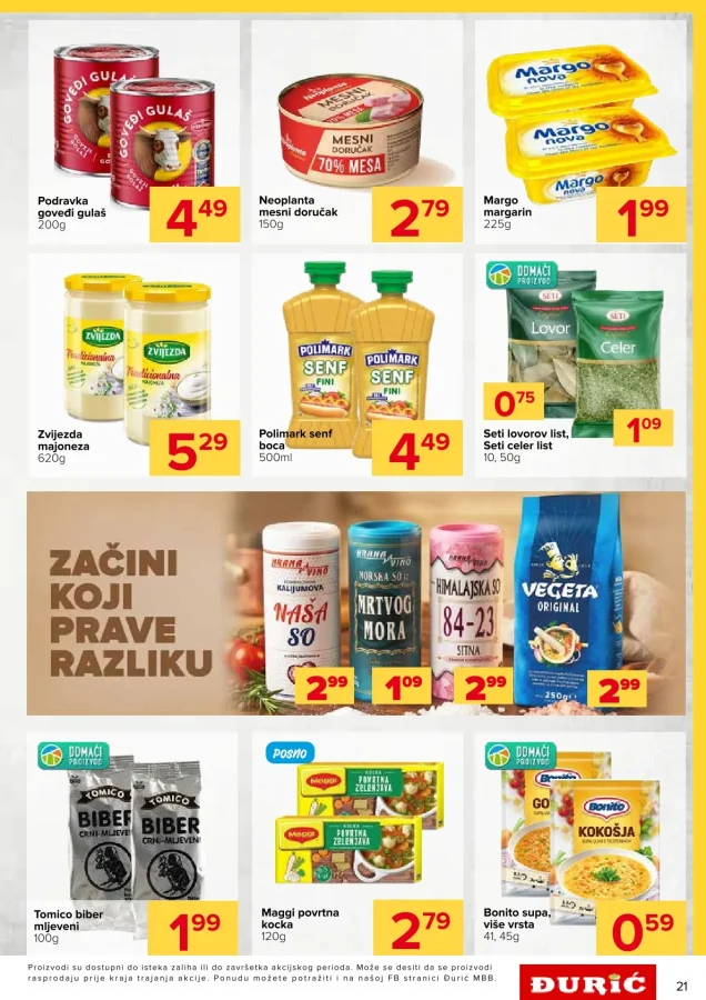 Đurić: Akcijski katalog