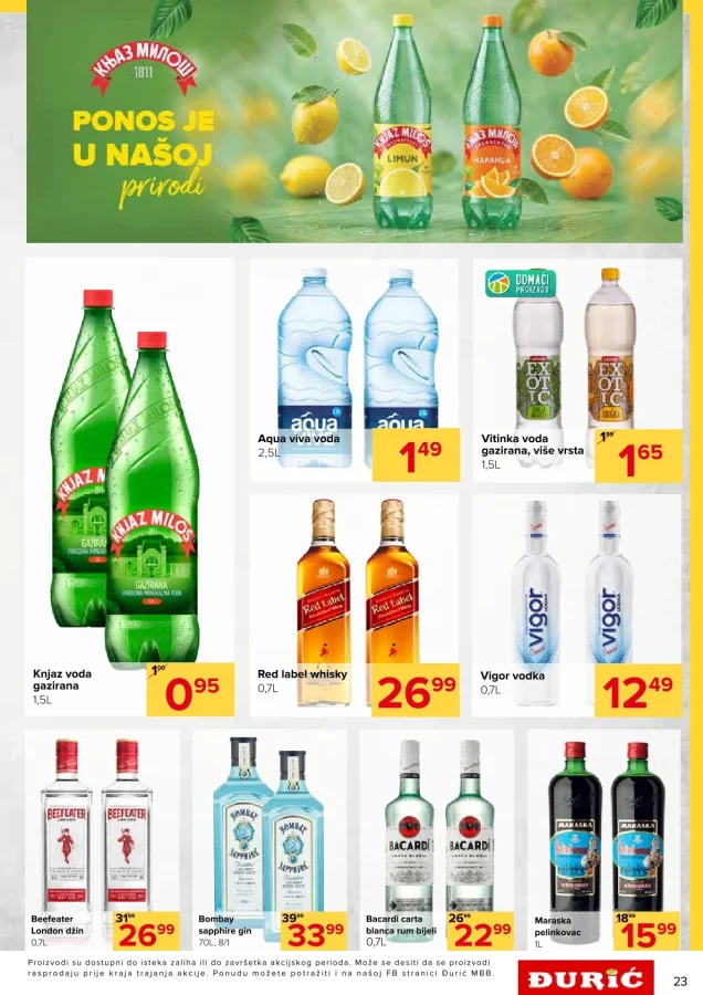 Đurić: Akcijski katalog