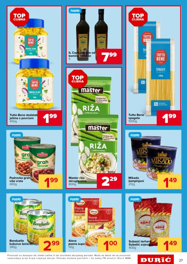 Đurić: Akcijski katalog