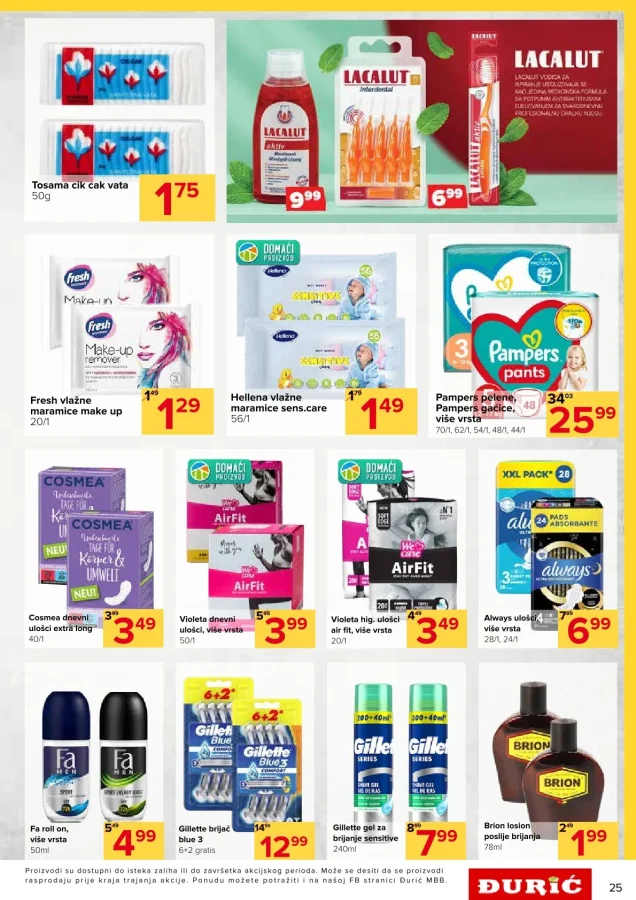 Đurić: Akcijski katalog