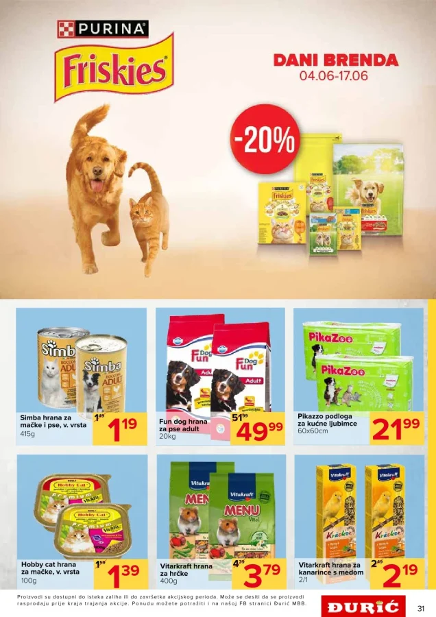 Đurić: Akcijski katalog