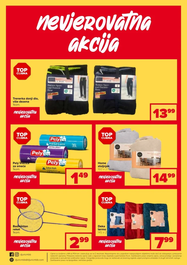 Đurić: Akcijski katalog