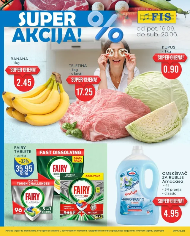 FIS: Vikend akcija (od 19.06. do 20.06.2026)