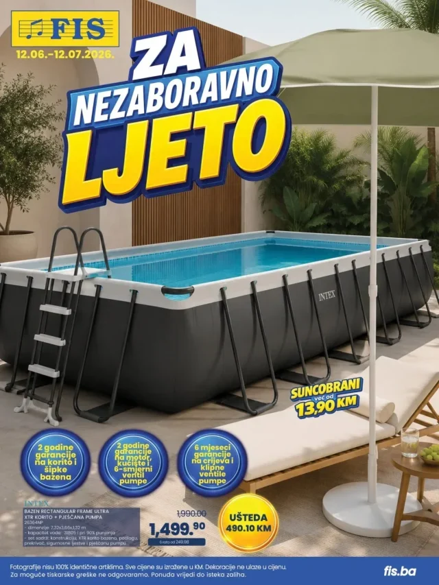 FIS: Za nezaboravno ljeto (od 12.06. do 12.07.2026)