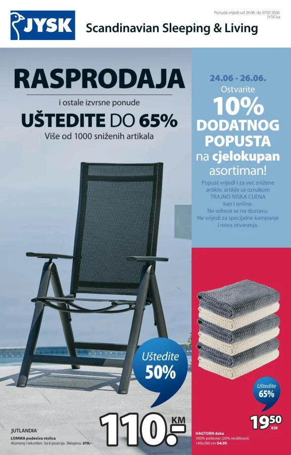 Jysk: Akcijski katalog