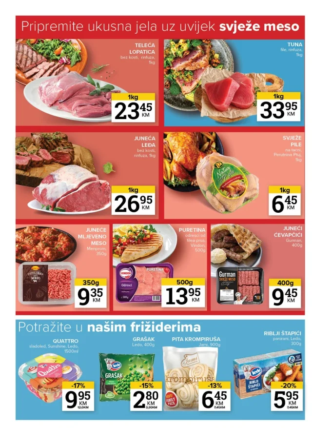 Konzum i Mercator: Katalog FBiH