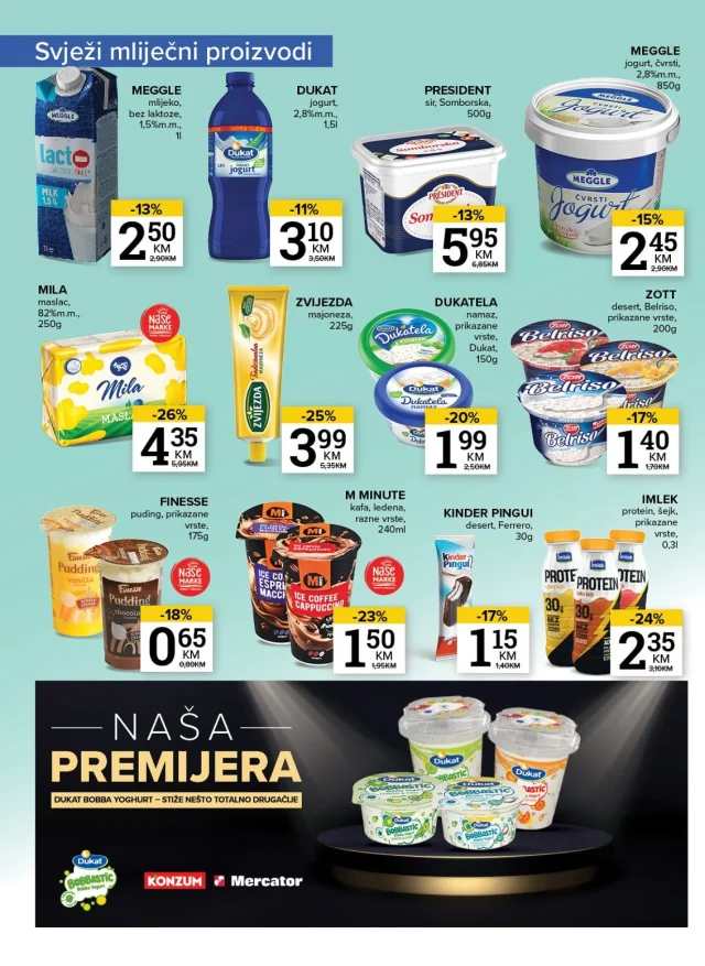 Konzum i Mercator: Katalog FBiH