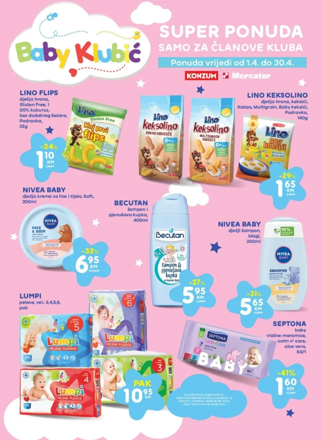 Konzum i Mercator: Katalog FBiH