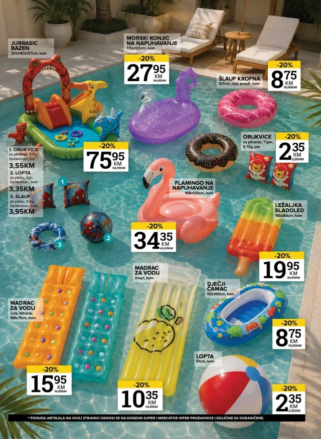 Konzum i Mercator: Katalog FBiH