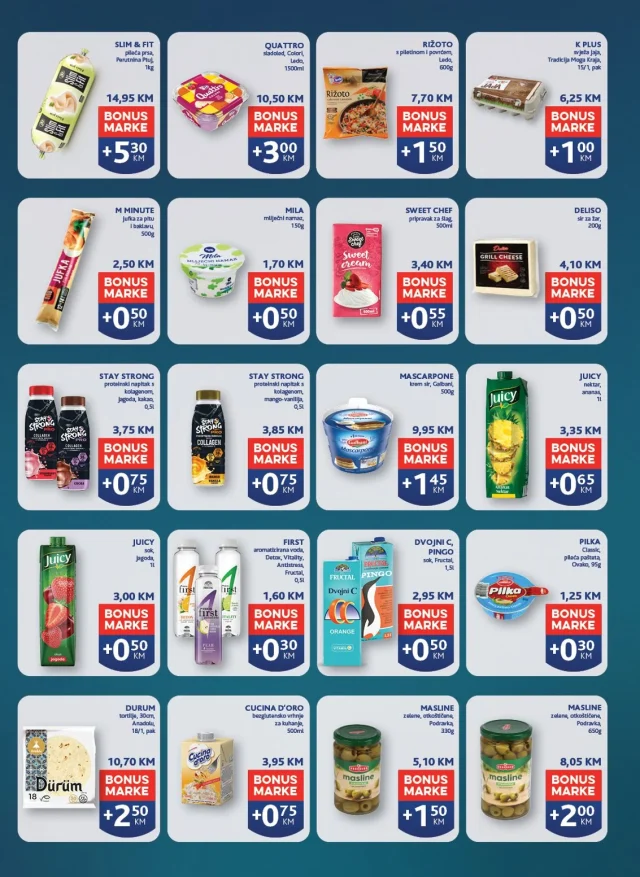 Konzum i Mercator: Katalog FBiH