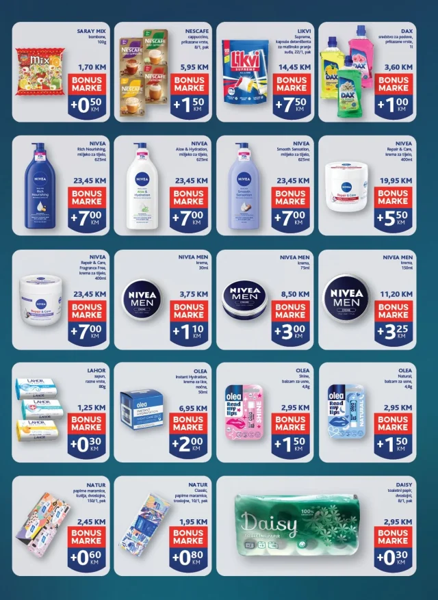 Konzum i Mercator: Katalog FBiH