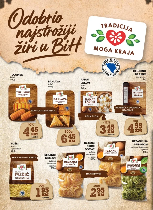 Konzum i Mercator: Katalog FBiH
