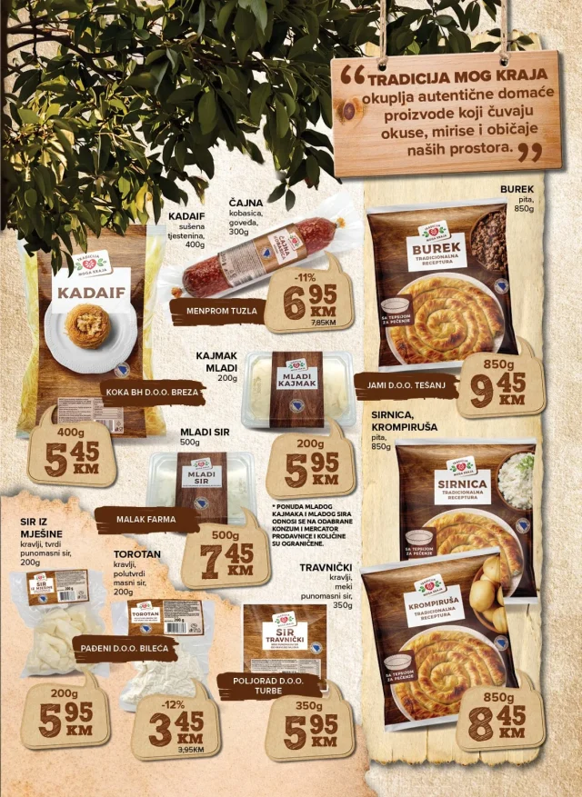 Konzum i Mercator: Katalog FBiH