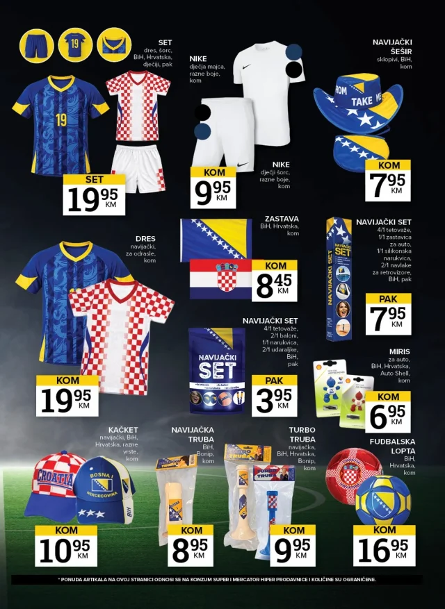 Konzum i Mercator: Katalog FBiH