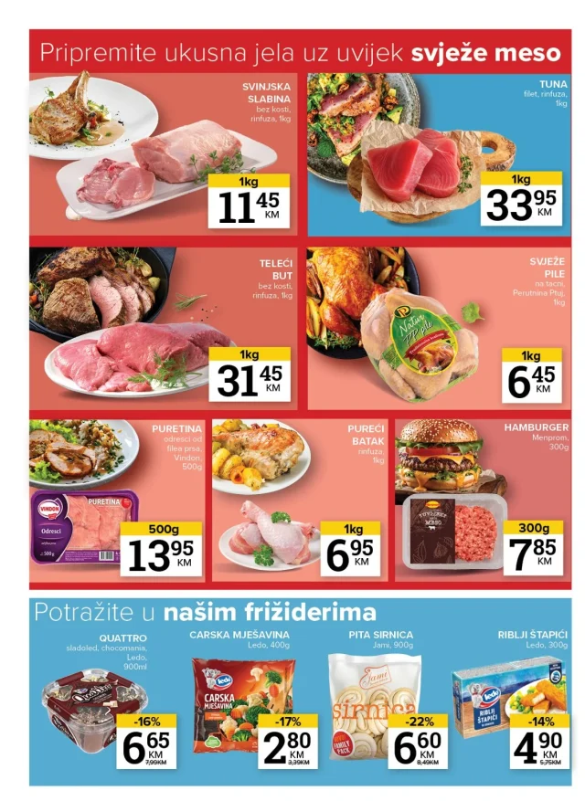 Konzum i Mercator: Katalog RS
