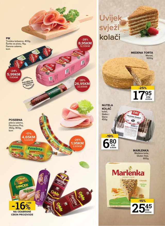 Konzum i Mercator: Katalog RS