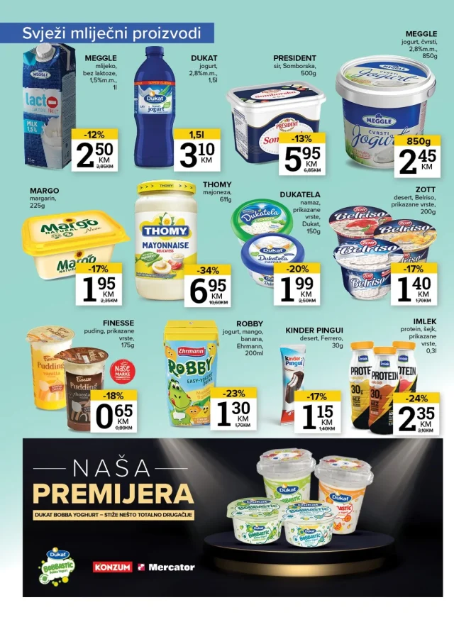 Konzum i Mercator: Katalog RS