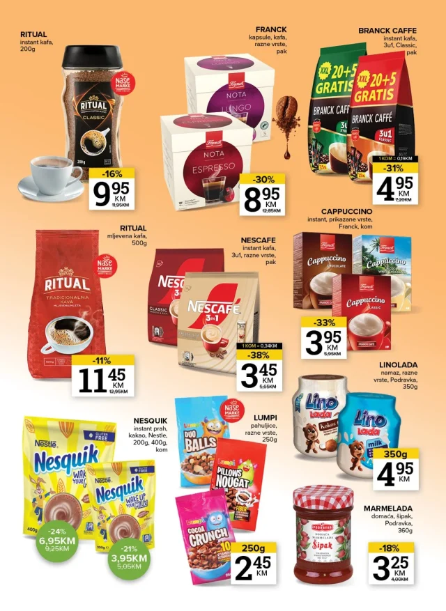 Konzum i Mercator: Katalog RS