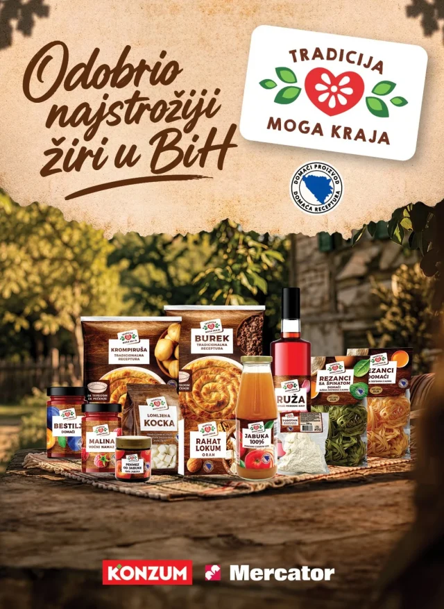 Konzum i Mercator: Katalog RS