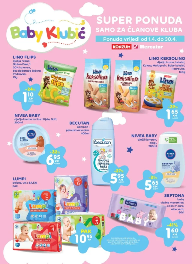 Konzum i Mercator: Katalog RS
