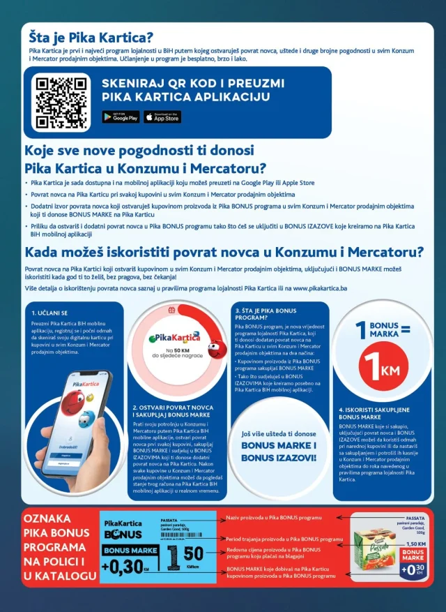 Konzum i Mercator: Katalog RS