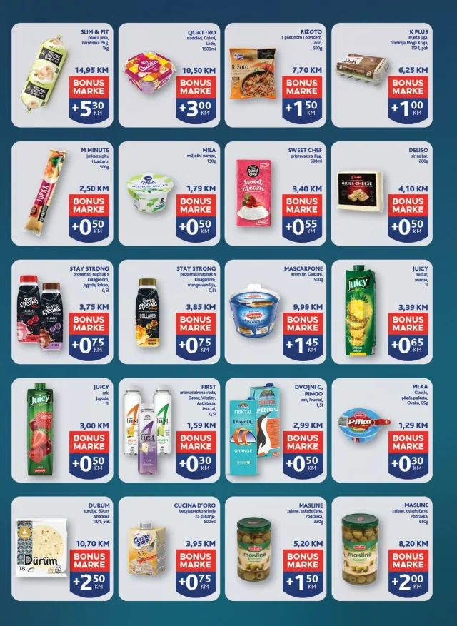 Konzum i Mercator: Katalog RS