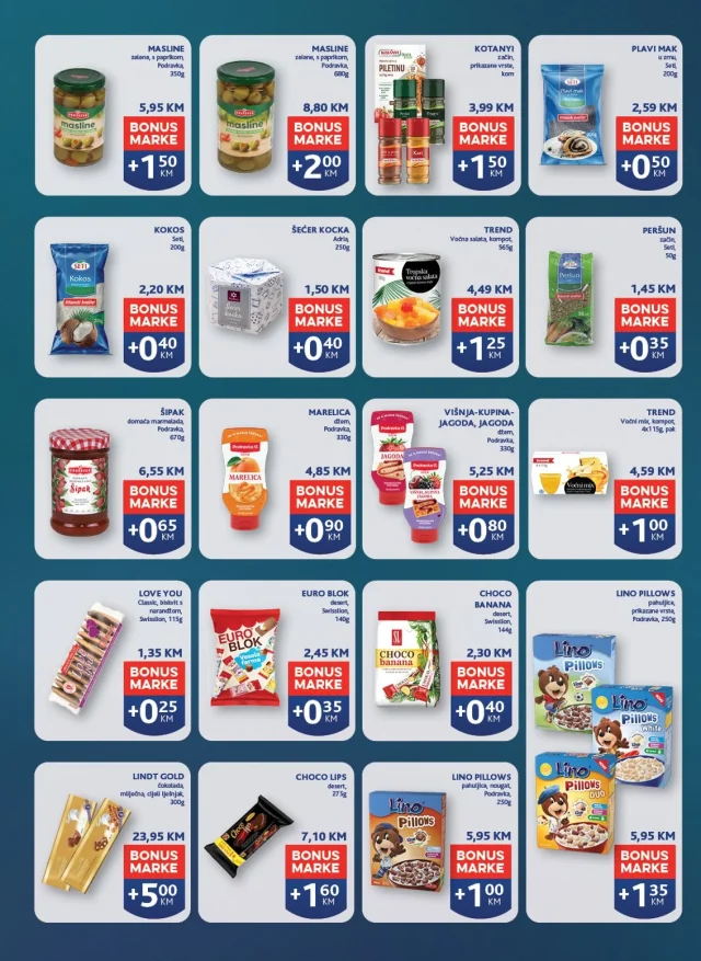 Konzum i Mercator: Katalog RS
