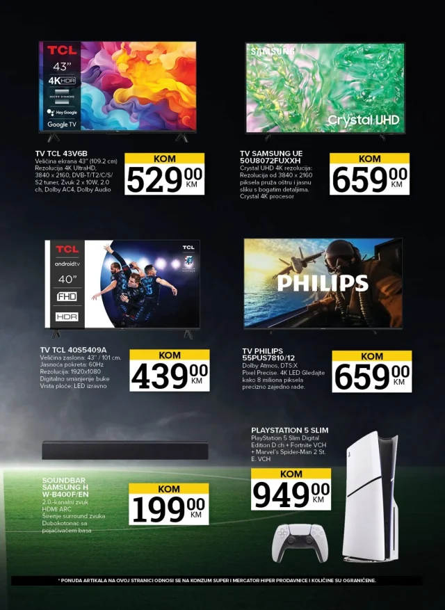 Konzum i Mercator: Katalog RS