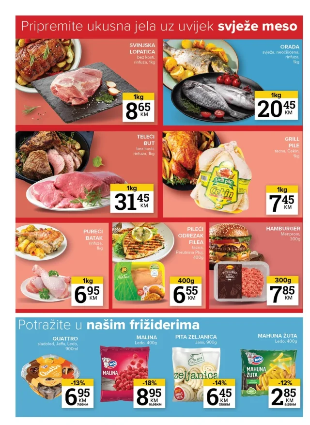 Konzum i Mercator: Katalog RS