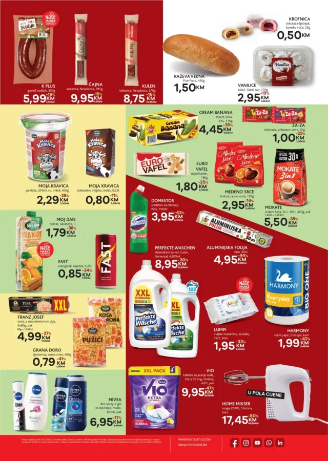 Konzum Lukavica: Sedmična ponuda