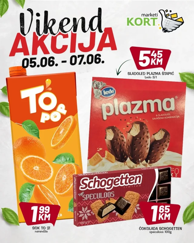 Kort marketi: Vikend akcija