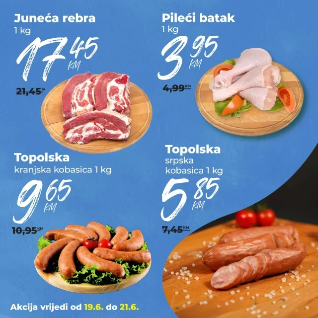 Market AS: Vikend akcija (od 19.06. do 21.06.2026)