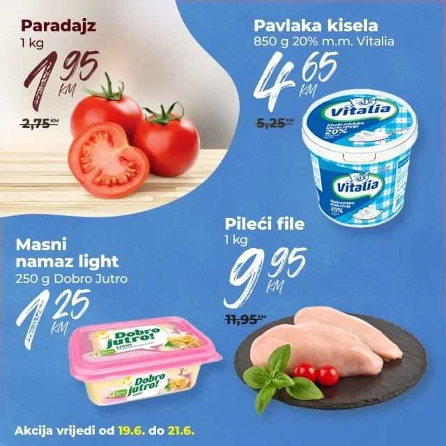 Market AS: Vikend akcija (od 19.06. do 21.06.2026)