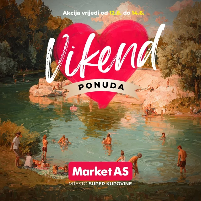 Market AS: Vikend ponuda (od 12.06. do 14.06.2026)