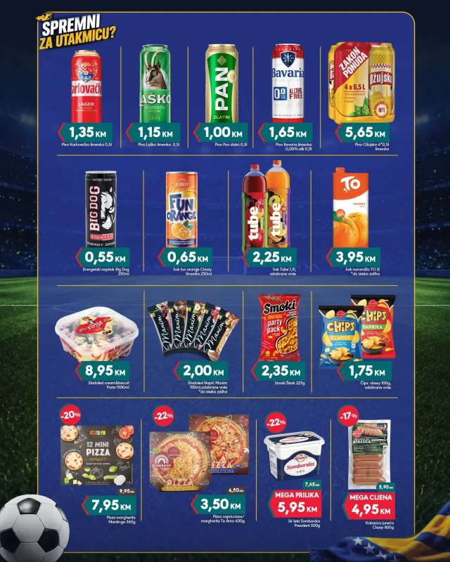 Mega diskont: Spremni za utakmicu